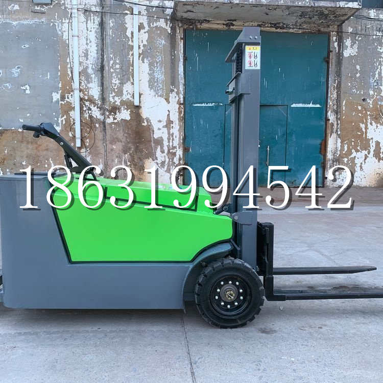 东势乡小型电动叉车1吨2吨步行站驾式电瓶堆高充电装卸车液压升降车铲车