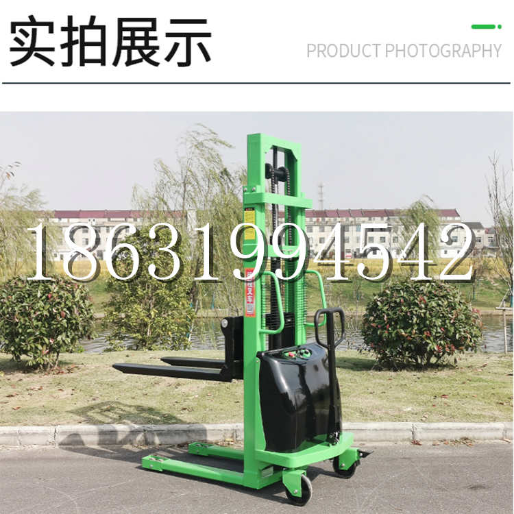 东势乡电动叉车堆高车液压铲车电瓶1吨2吨站驾步行式小型全自动叉车